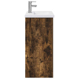 Bathroom Furniture Set Smoked Oak 81 x 40 x 84.5 cm 3404362
