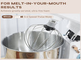 Stand Mixer, 5L Food Mixer for Baking, 6 Speeds and Pulse Setting, 1400W Cake Electric Kitchen Mixer T3398P343019