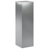 Plant Stand Silver 30 x 30 x 100 cm Steel 8012512
