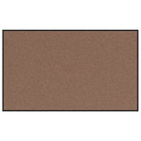 Doormat Brown and Black 90 x 150 cm Polypropylene and vinyl 4100779