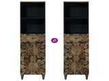 Bathroom Cabinet Brown 38 x 33.5 x 160 cm Solid Mango Wood 4018354