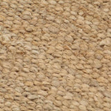 Hand-Woven Jute Area Rug 120x180 cm Natural 133217