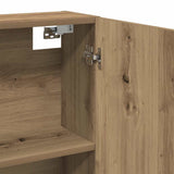 Bathroom Mirror Cabinet Artisan Oak 64x20x66.5 cm Engineered Wood 856941
