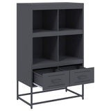 Highboard Anthracite 68.5x39x111.5 cm Steel 846604