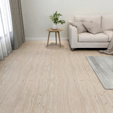 Self-adhesive Flooring Planks 55 pcs PVC 5.11 m Light Brown 324660