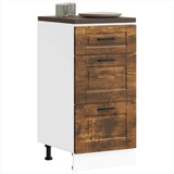 Kitchen Base Cabinet Porto Smoked Oak Engineered Wood 854225