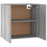 Wall Cabinet Grey Sonoma 60x30x60 cm Engineered Wood 817592