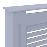 MDF Radiator Cover Grey 205 cm 325553
