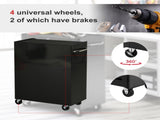 5-Drawer Tool Chest, Lockable Steel Tool Storage Cabinet with Wheels and Handle Tool Box for Garage, T3398P344243