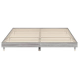 Bed Frame without Mattress Grey Sonoma 120x200 cm Engineered Wood 832155