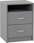 ZNTS Felix 2 Drawer Bedside 100-103-061