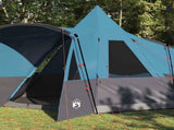 Teepee Tent 8-Person with Roof Blue 720 x 465 x 295 cm 42003997