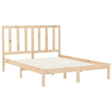 Bed Frame without Mattress 160x200 cm Solid Wood 3106778