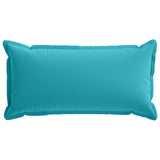 Cushion Cover 12 pcs HOUTEN Turquoise 40 x 80 cm Polyester 918318