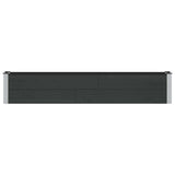 Garden Raised Bed Black 200 x 30 x 36 cm 42039038