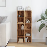 CD Cabinets 2 pcs Old Wood 21x16x93.5 cm Engineered Wood 855838