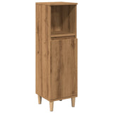Bathroom Cabinet Artisan Oak 30x30x100 cm Engineered Wood 857109