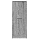 Apothecary Cabinet Grey Sonoma 30x41x77.5 cm Engineered Wood 855156