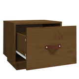 Bedside Cabinets 2 pcs Honey Brown 40x34x35 cm Solid Wood Pine 818292