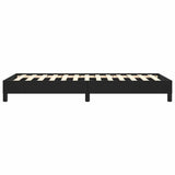 Bed Frame without Mattress Black 100x203 cm Twin XL Faux Leather 346930