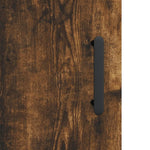Highboard Smoked Oak 69.5x34x180 cm Engineered Wood 3199694