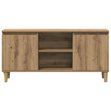 TV Cabinet Artisan Oak 102x35x50 cm Engineered Wood 856429