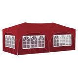 Pop-up Party Tent 575 x 288 x 245 cm Burgundy Oxford Fabric 42019906