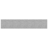 326606 Floating Wall Shelf Concrete Grey 120x23,5x3,8 cm MDF