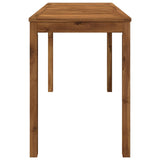 Garden Dinner Table Natural 108.5 x 55 x 75 cm 901249
