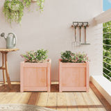 Garden Planters 2 pcs Solid Wood Douglas 837411