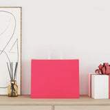 Paper Bags 250 pcs with Handles Pink 32x22x24 cm 4101903