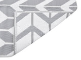 Outdoor Rug ARAKIL Grey 160x230 cm PP 316951