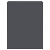 Wall Cabinet for Garage with Gas-lift Door Anthracite 883266