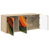 Wall-mounted TV Cabinet BONN 102 x 33 x 40 cm Sonoma Oak 8007173