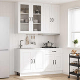 Kitchen Unit KALMAR 4 pcs White Engineered Wood 3438305