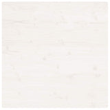 Table Top White 70x70x2.5 cm Solid Wood Pine Square 824386