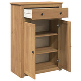 Shoe Cabinet PANAMA 80x40x114 cm Solid Wood Pine 4016391