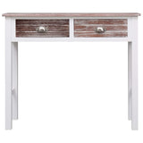 Console Table Brown 90x30x77 cm Wood 284144
