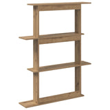Wall Shelf Artisan Oak 100 x 20 x 126 cm Engineered Wood 8012067