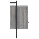 Bedside Cabinets Wall-mounted 2 pcs Grey Sonoma 40x30x61 cm Engineered Wood 833440