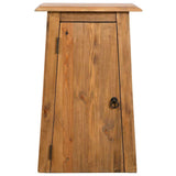 Bathroom Wall Cabinet Solid Pinewood 42x23x70 cm 246039