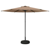 Garden Parasol with Base 300 x 300 cm Polyester Rectangular 42036232