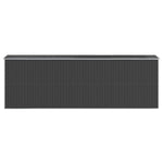Garden Shed Anthracite 192x606x223 cm Galvanised Steel 3147454