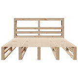 Bed Frame without Mattress 120x190 cm Small Double Solid Wood Pine 3306516
