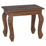 Nesting Table 3 pcs Brown Solid Mahogany wood 42012410