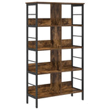 Bookshelf Smoked Oak 82 x 32 x 144.5 cm Engineered Wood 883984