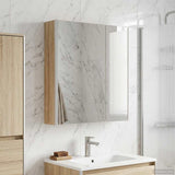 Bathroom Mirror Cabinet Sonoma Oak 63.5 x 15.5 x 70 cm 889241