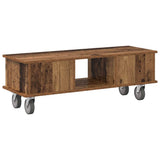 TV Stand Old Wood 100 x 35 x 35 cm Engineered Wood 891038