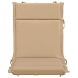 6-Piece High Back Chair Cushions GEMERT 6 pcs 100% Polyester 946455