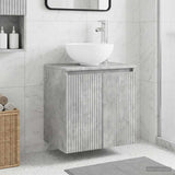 Wall-Mounted Sink Vanity Concrete Grey 49.5 x 41 x 64.5 cm 890395